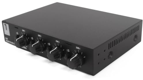 System One SC4B Umschaltpult für 4 Paar Lautsprecher mit Lautstärkeregler