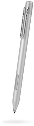 Andana MPP Stylus Pen 1.51 mit 1024 Druckempfindlichkeit, Palm Rejection, AAAA-Batterie, kompatibel mit Microsoft Surface und einigen Asus, Acer, Dell, HP, Vaio (Silber)