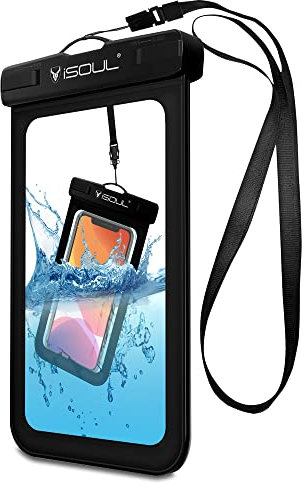 Waterproof Phone Case, Waterproof Phone Pouch Dry Sealed Bag with Lanyard for iPhone 16 15 14 13 12 11 Pro Max XR XS SE Samsung S24 S23 S22 S21 Huawei P60 for Beach Swimming Fishing Hiking Surfing
