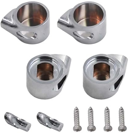 CANTONDZ Compatible con Dama Giralda Senso Hall Asiento de inodoro cierre suave bisagra tapas Kit Elementos Bisagra Amort Cr Laton AI0001100R Juego Elementos Bisagra Caída amortiguada latón kit