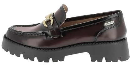 LES TROPEZIENNES PAR M. BELARBI Femme Valmer Chaussures Ville Mocassin, Chocolat, 39 EU
