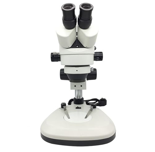 7X-45X zoom trinokulärt stereomikroskop Belyst digitalt mikroskop med USB digitalkamera okular for reparation av telefonkretskort(Only Microscope)