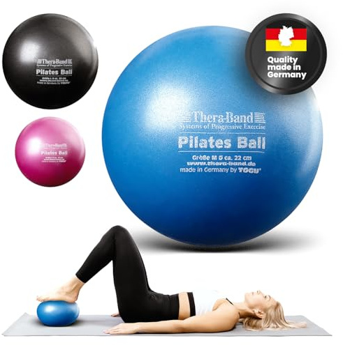 Thera-Band® - Palla per Pilates, Blu, Ø 22 cm, Blu