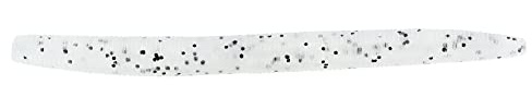 Gary Yamamoto 5 SENKO CLEAR W/LARGE BLACK FLAKE (10 PACK)