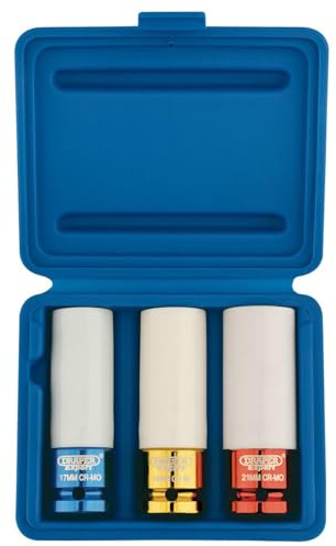 Draper 30630 Expert Hi-Torq hjulmutteruttag för legeringshjul, flerfärgad
