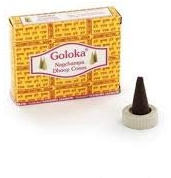 GOLOKA INCIENSO NAG CHAMPA CONOS 4 PACKS DE 10 CONOS (40 CONOS)