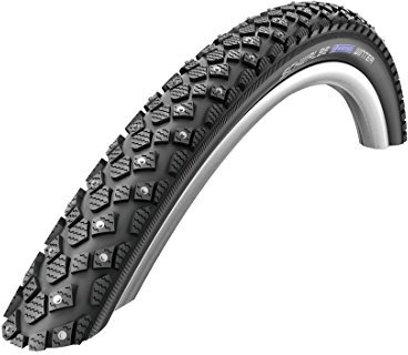 Schwalbe Unisex – Erwachsene Fahrradreife, Schwarz, Marathon Winter Plus Perf,SmartGu,TwinSkin 42-622-TwinSkin