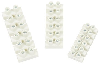 3 barrettes de connexion 6 plots