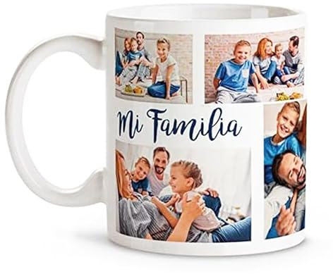Taza Personalizada con tu Foto y Texto - Tazas con una foto - Regalo Personalizado - Diseña tus Tazas con tu Foto y Texto - Regalo Original.