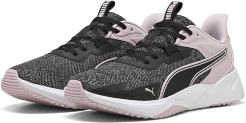 Puma Disperse XT 4 Knit, Chaussure athlétique Tout Sport Unisexe, Puma Black-Rose Mauve-Puma White,