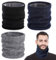 Riisoyu 3 Stück Winter Schal Herren, Halsschlauch Ski Halswärmer Schlauchschal Damen Winddichte Halstuch Männer Gesichtsschal für Herren Gamaschenmaske Dick Fleece Loop Schal Warm Schlauchtuch