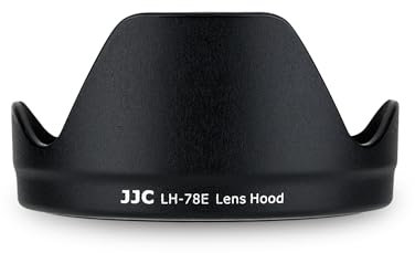 JJC Parasol de objetivo para Canon EF-S 15-85 mm f/3.5-5.6 IS USM - Reemplazo de Canon EW-78E original