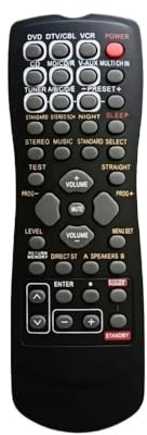 TNNBNT Télécommande de Remplacement for récepteur AV Yamaha RX-385 RX-596 RX-395 RX-396