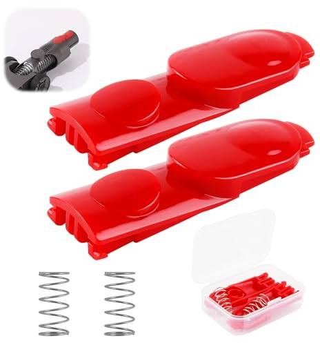 2Pack Replacement for Dyson V15 V11 V10 V8 V7 Red Clip Vacuum Cleaner Clips
