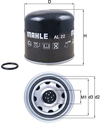 MAHLE AL 22 Lufttrockner-Patrone