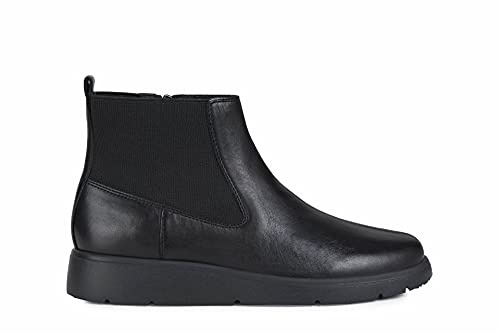 Geox D Arlara G, Botines para Mujer, Negro (Black), 37 EU