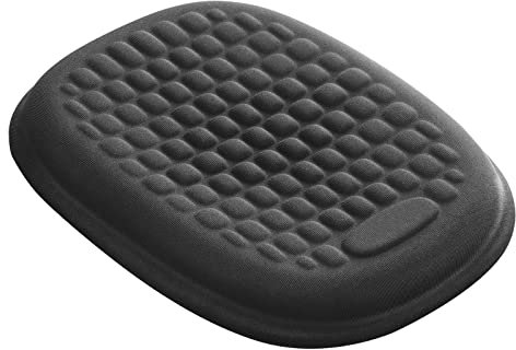 Vaydeer Wrist Rest Pad Ergonomische Ellbogenschützer Gel-Armlehne für Schreibtisch, Armlehnenstütze aus Memory Foam Schaumstoff für Büro, Gaming, Computer, Laptop, Mac – Schwarz