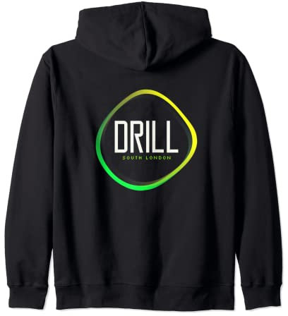 Drill Grime Rap Hip Hop Junglist Tambour et basse Sweat à Capuche