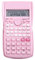 Calculatrice Scientifique, Calculatrice Mathématique 12 Bits avec 240 Fonctions, Grand écran, Couverture Rigide Coulissante pour Les étudiants du Collège et Les Enseignants (Rose)