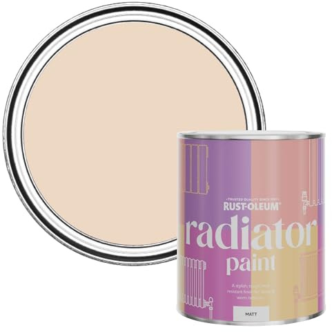 Rust-Oleum Heat-Resistant Radiator Paint in Matt Finish - Eleanor 750ml