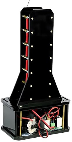 High Voltage Generator, Pulsed Man-made Lightning for DIY Science Experiments, Educational Physics Electronic Toy for Learning and Experimentation