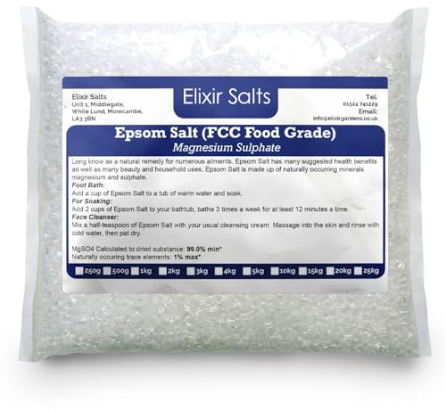 Elixir Epsom Salt Magnesium Sulphate | 10kg