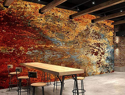 Papel Pintado Pared 3D Pared De Cemento De Óxido Industrial Mural Papel Pintado Infantil Papel Tapiz Fotomurales Decorativos Pared Wallpaper,350x256cm