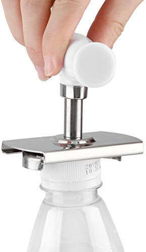 Lid Opener Manual Adjustable Jar Opener and Can Opener Made of Stainless Steel Arthritis Jar Opener for Home, Hotel, Camping and Picnic