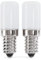 greate 2x Lampadina per Frigorifero LED E14 2W - Lampadine LED per Macchina da Cucire, Cappa, Lampada di Sale, Cristallo di Sale - Lampadina E14 LED Mini con 135 Lumen, 6000K & 25.000h di Durata