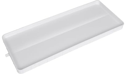 Bandeja de goteo para aire acondicionado, captador de agua, material PP5 nativo grueso, diseño de canal de drenaje, para ventanas de aire acondicionado y bombas de calor divididas