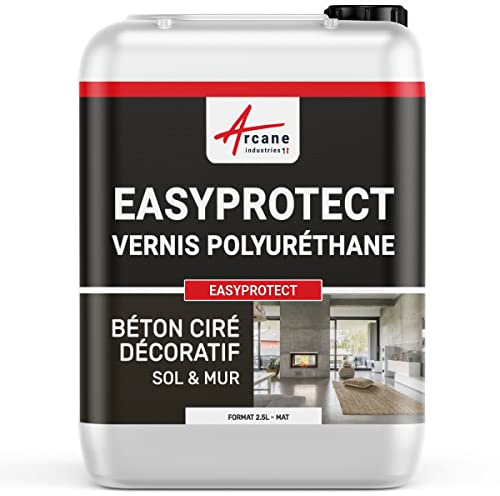 Vernice per Cemento Decorativo, Pavimento e Parete - EASYPROTECT 25 m²