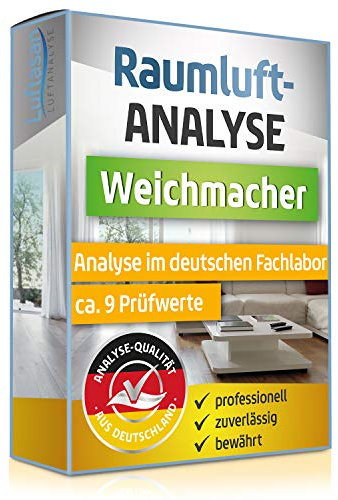 Raumluft Test auf Weichmacher – Staub- oder Materialanalyse im Labor, inkl. Probenahme-Set