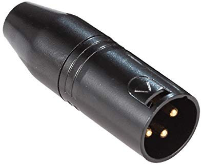 Adaptador XLR a 3,5 mm para Rode, adaptador estéreo TRS Mini-Jack hembra a 3 pines XLR macho, convertidor de audio para videocámaras, grabadoras, mezcladoras, paquete de 1 unidad