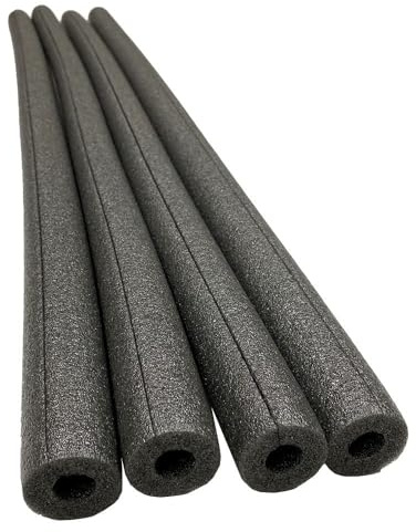 Foam King Brand Insulating Foam Pipe Covers. 3/4 inch by 3 feet, Pack of 4