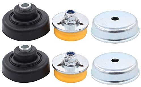 Doo Engy Federbeinstützlager Domlager Reparatursatz Stoßdämpferdichtung Federbeinhalterungen Hinterachse hinten links und rechts für 1er E81 E87 E88 E82 3er E90 E91 E92 E93 X1 E84