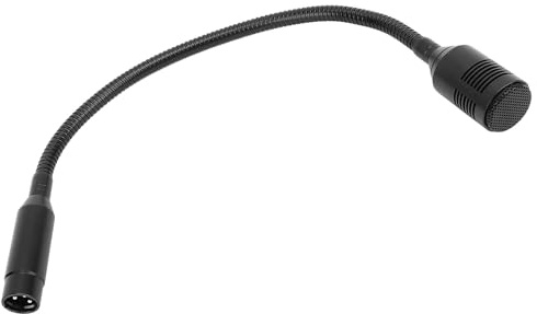 Svanhalsmikrofon, 45 Cm 3-stifts Plug-in Slangmikrofon, Svanhalsmikrofon i Aluminiumlegering för Konferenspodium, Mötesrum, Föreläsningssalar