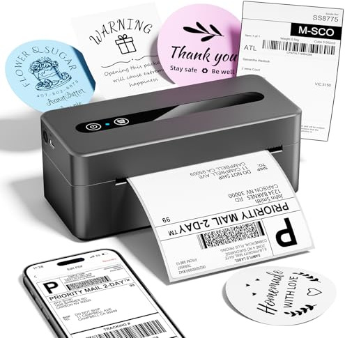 TATTMUSE Thermal Printer Gray