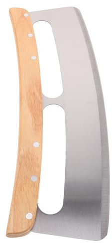 Ciieeo 1 Juego Cortador De Pizza De Pizza Herramienta Para Cortar Pan Cortadores De Pizza Rebanadoras De Pan Balancín De Cuchillo Para Pizza Estibador De Pizza Madera