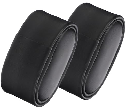 Abaodam 2 Pezzi Cuscini Porta Orologio Automatico in Pu e Spugna Morbida per Proteggere e Supportare Orologi Meccanici Nero per Custodie e Espositori