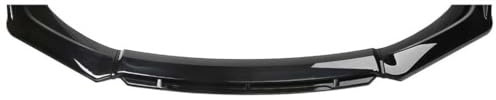 MINGRUILIHAI Spoiler Anteriore Auto per VW Golf 7 2014-2020, ABS Frontali Paraurti Labbro Splitter Inferiore Canard Protector Carrozzeria Accessori,A-Black