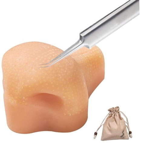 Pimple Popper Toy Alivio del Estrés Silicona Zit Popping Juguete con Pinzas para Adultos y Niños, Zit Popping, Pimple Popper