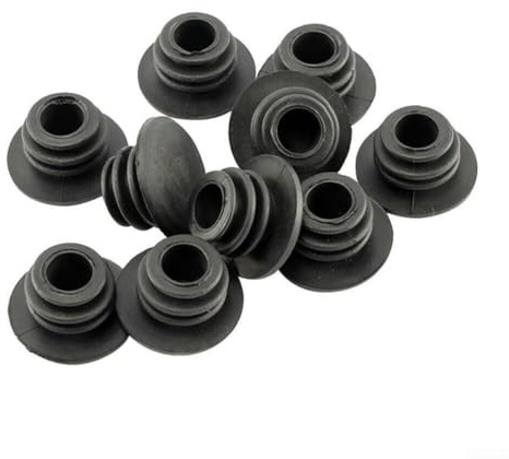 ZWEquipint 10 paia di tappi terminali per manubrio della bicicletta per bici da strada da 22 mm in gomma per manubrio di bicicletta, accessori leggeri