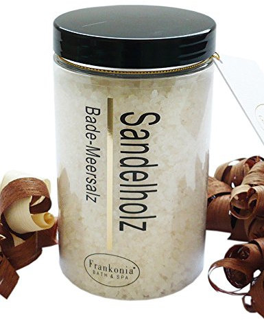 Frankonia BATH & SPA Sandelholz Badesalz Meersalz Totes Meer Badezusatz | 450g