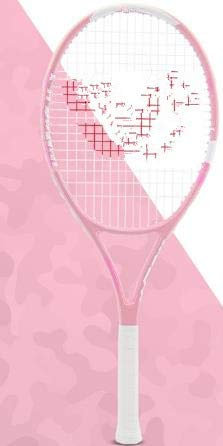 MYSdd Raquette de Tennis Professionnelle Type Technique en Alliage d'aluminium de Carbone Raqueta Paddle Hommes Femmes Raquette -Z4 Rose