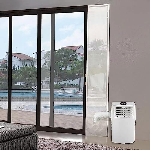 HOOMEE Joint de Portes Coulissantes pour Climatiseur Mobile et Sèche-Linge - Fonctionne avec Toutes Les Unités de Climatisation Mobiles (35x232 CM)