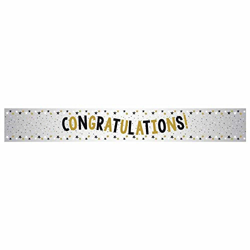 Amscan 9912408 Congratulations Bsg Banner