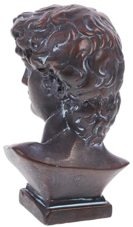 Garneck Römische David Statue Griechischen Harz Figurine Desktop Decor Elegante Ornament Handwerkskunst