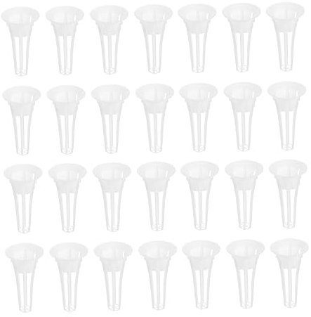Gatuida 50pezzi Cestini Idroponici in Plastica Per Piantagioni Senza Terra Cestini Per Crescita Delle Piante Forniture Per Giardino Resistenti Alla Corrosione e Durevoli