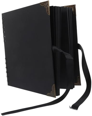 HOMSFOU Álbum de Fotos Diy de Páginas Scrapbook y Personalizable para Especiales para Bodas