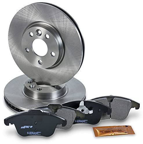 BESTPRICE ATP Set freni asse anteriore incl. dischi freno ventilati Ø 300 mm +